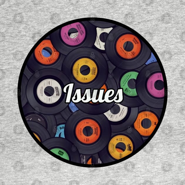 Issues / Vinyl Records Style by Mieren Artwork 
